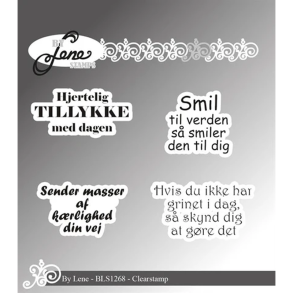 By Lene - Stempler - Smil Til Verden