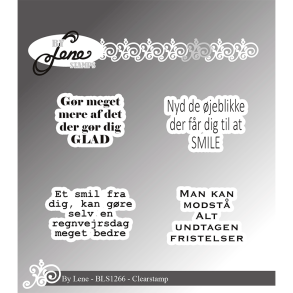 By Lene - Stempler - Gr meget mere af det der gr dig GLAD