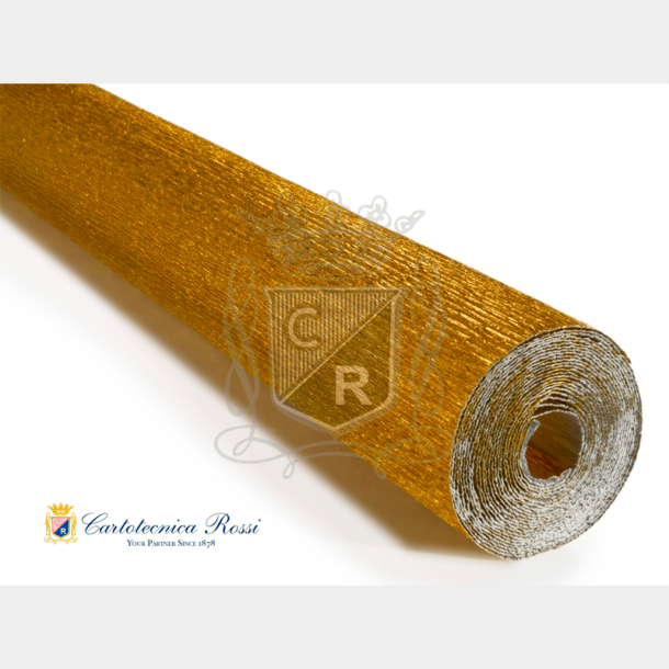 Cartotecnica Rossi - Crepepapir - Metallic - Gul guld