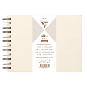 Clairefontaine - Scrap album - Cream - 200 g - 21 x 16 cm