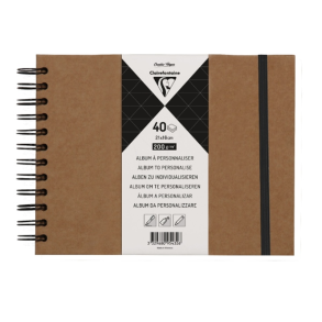 Clairefontaine - Scrap album - Kraft - 200 g - 21 x 16 cm