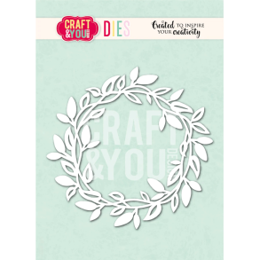 Craft & You - Die - Leaf Wreath / Bladkrans