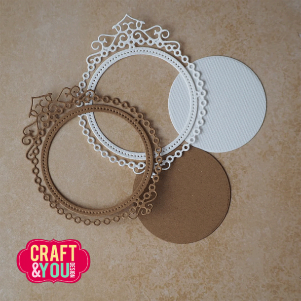 Craft & You - Die - Elegant Frame by Gosia / Elegant ramme