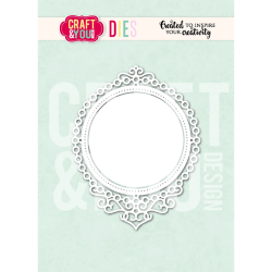 Craft & You - Die - Elegant Frame by Gosia / Elegant ramme
