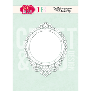 Craft & You - Die - Elegant Frame by Gosia / Elegant ramme