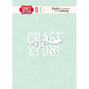 Craft & You - Die - Birds on a branch / Fugle p� gren