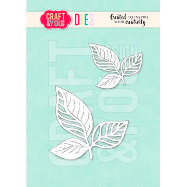 Craft &amp; You - Die - Openwork Leaves by Gosia / Gennembrudte blade