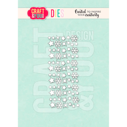 Craft & You - Die - Mini Snowflakes / Mini snefnug