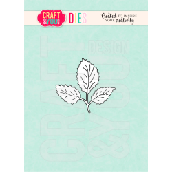 Craft & You - Die - Bea's Rose Leaves / Rose blad