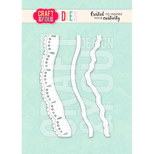 Craft & You - Die - Small Borders by Gosia / Sm kanter