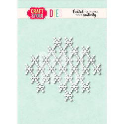 Craft & You - Die - Snowy Background / Snebaggrund