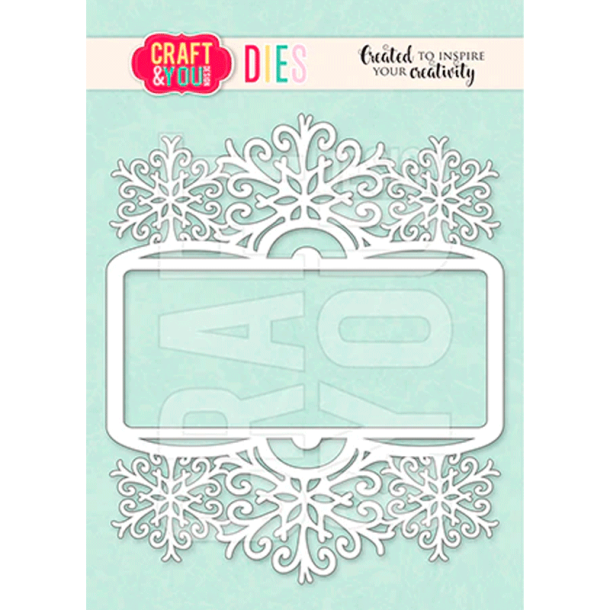 Craft & You - Die - Winter Frame / Vinterramme