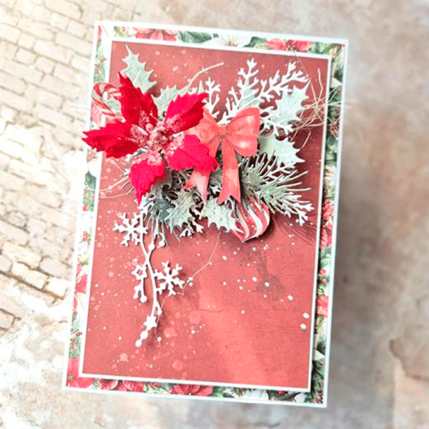 Craft & You - Die - Winter Hanging Strip by Magda / Hngende vintertrd