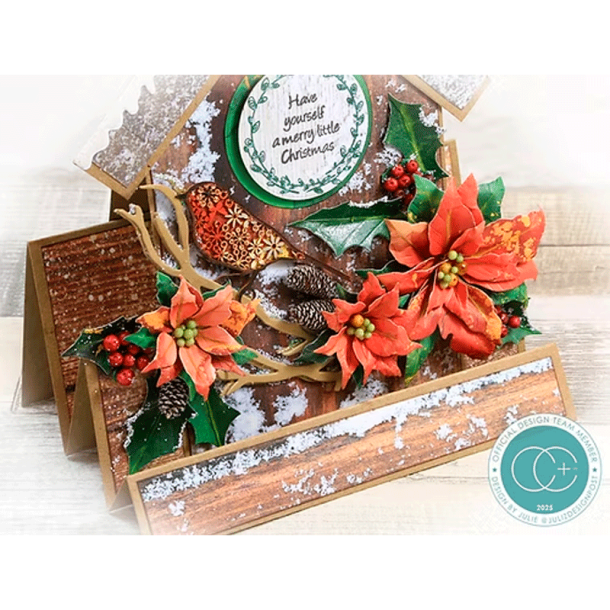 Craft Consortium - Blok 12" - Ink Drops - Festive