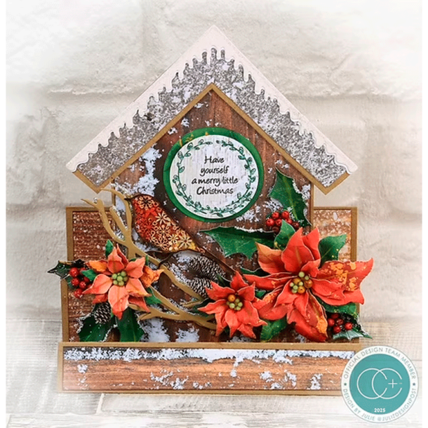 Craft Consortium - Blok 12" - Ink Drops - Festive