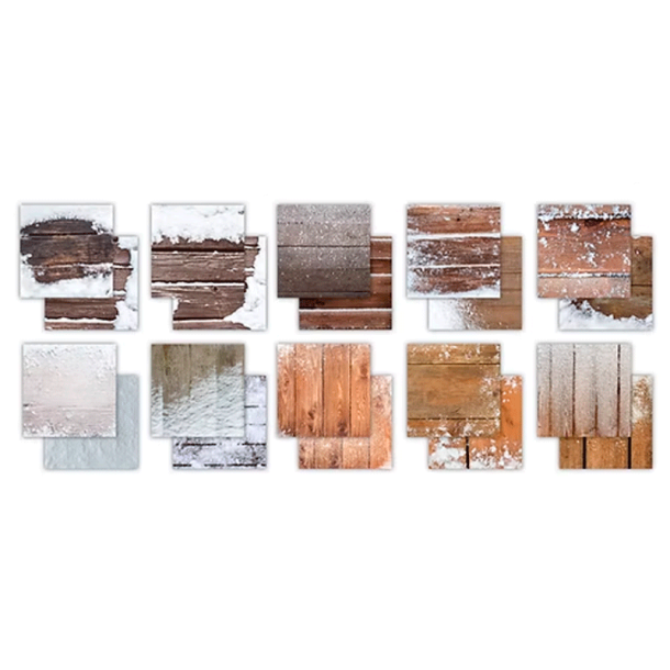 Craft Consortium - Blok 12" - Frosted Wood