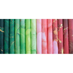 Craft Consortium - Blok 6" - Ink Drops - Festive