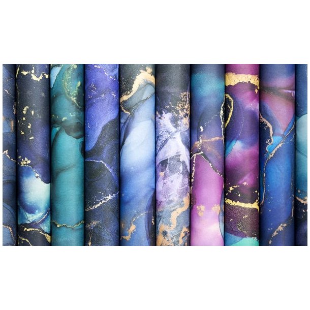 Craft Consortium - Blok 6" - Ink Drops - Midnight