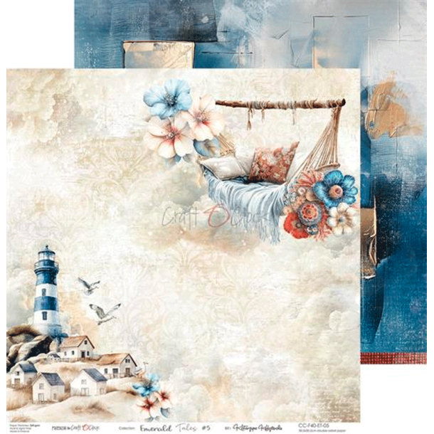 Craft O' Clock - Blok 12" - Emerald Tales 