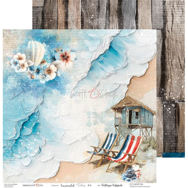 Craft O' Clock - Blok 12" - Emerald Tales 