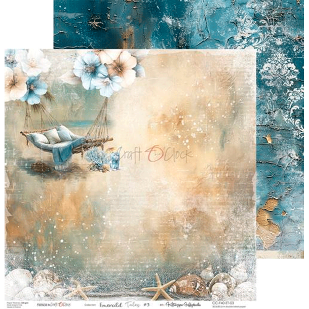 Craft O' Clock - Blok 12" - Emerald Tales 