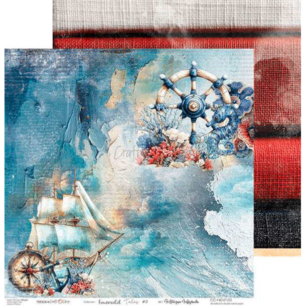 Craft O' Clock - Blok 12" - Emerald Tales 