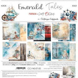 Craft O' Clock - Blok 12" - Emerald Tales 