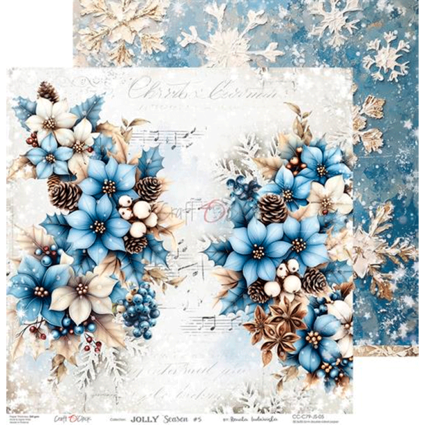 Craft O' Clock - Blok 12" - Jolly Season / Gldelig sson