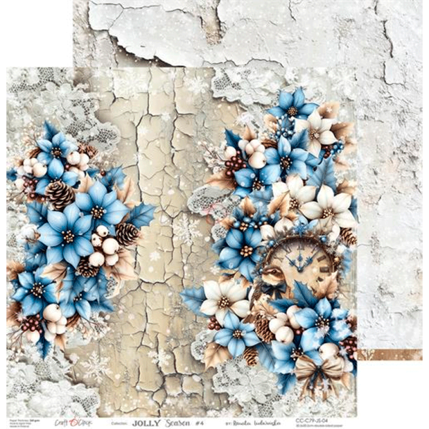 Craft O' Clock - Blok 12" - Jolly Season / Gldelig sson