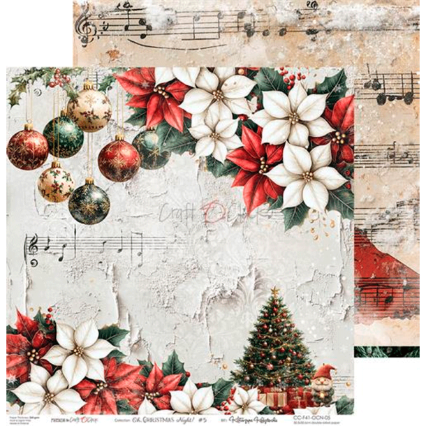 Craft O' Clock - Blok 12" - Oh, Christmas Night / Julenat