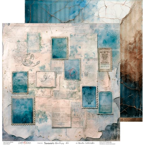 Craft O' Clock - Blok 12" - Summer Adventures / Sommereventyr