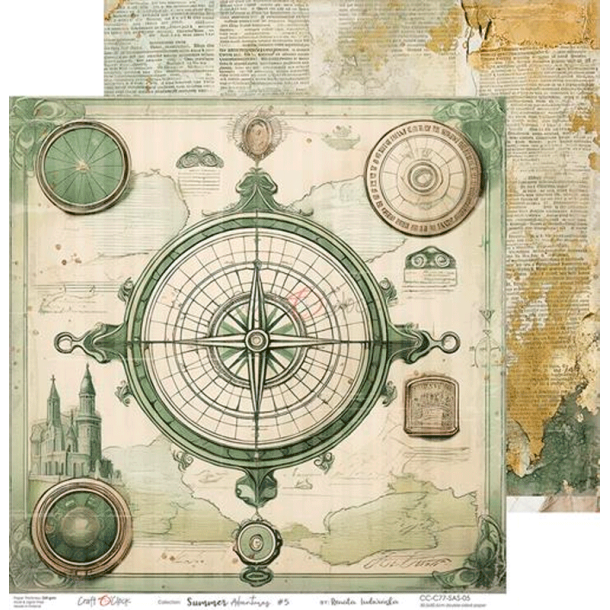 Craft O' Clock - Blok 12" - Summer Adventures / Sommereventyr