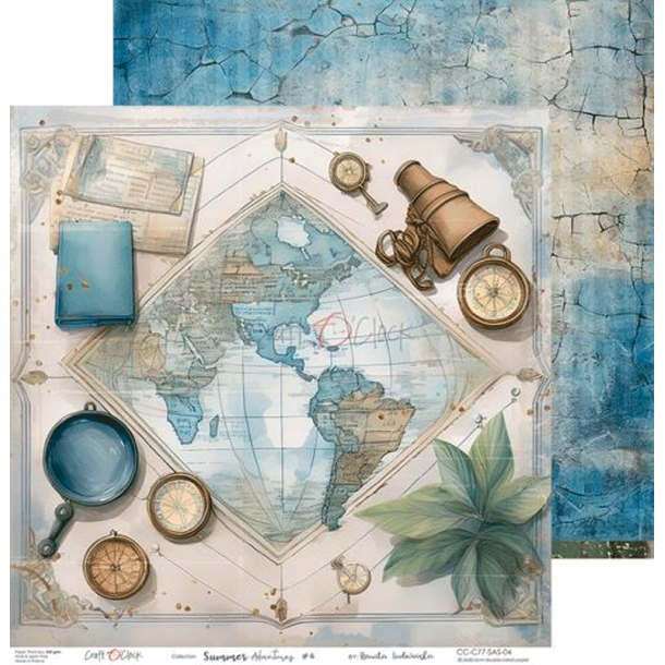 Craft O' Clock - Blok 12" - Summer Adventures / Sommereventyr