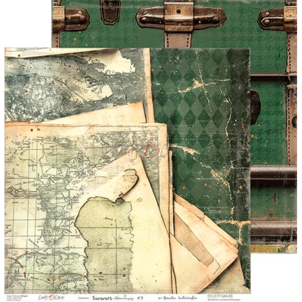 Craft O' Clock - Blok 12" - Summer Adventures / Sommereventyr