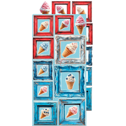 Craft O' Clock - Blok 15x30cm - Emerald Tales - Extras Set - Flowers / Blomster