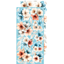 Craft O' Clock - Blok 15x30cm - Emerald Tales - Extras Set - Flowers / Blomster