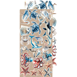 Craft O' Clock - Blok 15x30cm - Emerald Tales - Extras Set - Emerald