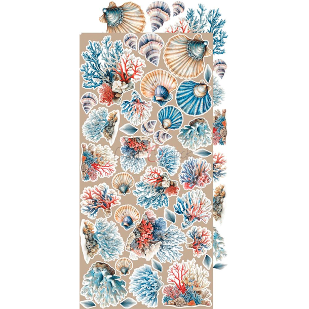 Craft O' Clock - Blok 15x30cm - Emerald Tales - Extras Set - Mix / Blandet