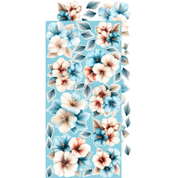 Craft O' Clock - Blok 15x30cm - Emerald Tales - Extras Set - Mix / Blandet