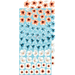 Craft O' Clock - Blok 15x30cm - Emerald Tales - Extras Set - Mix / Blandet