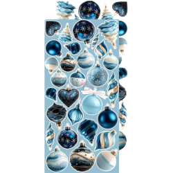 Craft O' Clock - Blok 15 x 30cm - Jolly Season / Gl�delig s�son - Ekstra s�t mix