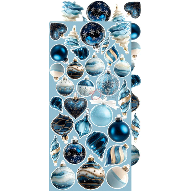 Craft O' Clock - Blok 15 x 30cm - Jolly Season / Gl�delig s�son - Ekstra s�t mix