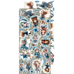 Craft O' Clock - Blok 15 x 30cm - Jolly Season / Gl�delig s�son - Ekstra s�t mix