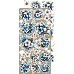 Craft O' Clock - Blok 15 x 30cm - Jolly Season / Gl�delig s�son - Ekstra s�t mix