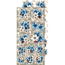 Craft O' Clock - Blok 15 x 30cm - Jolly Season / Gl�delig s�son - Ekstra s�t mix