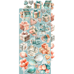 Craft O' Clock - Blok 15 x 30cm - Sprites of Harmony / Harmoniens nd - Ekstra st mix