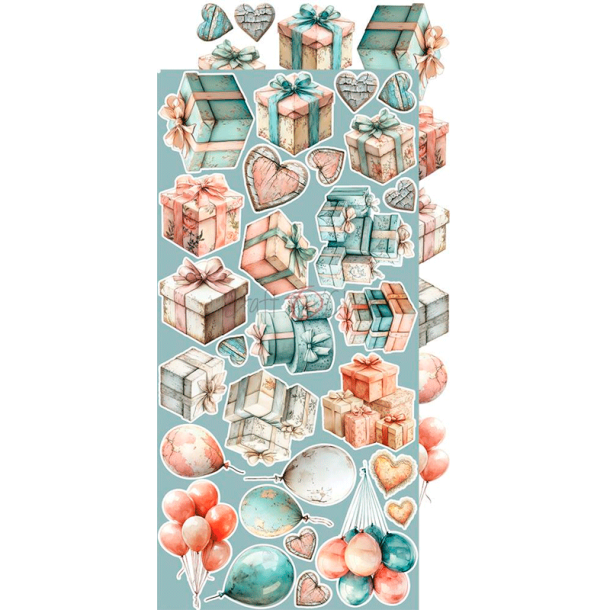 Craft O' Clock - Blok 15 x 30cm - Sprites of Harmony / Harmoniens nd - Ekstra st mix