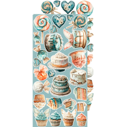 Craft O' Clock - Blok 15 x 30cm - Sprites of Harmony / Harmoniens nd - Ekstra st mix