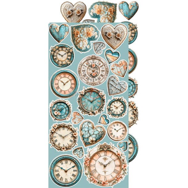 Craft O' Clock - Blok 15 x 30cm - Sprites of Harmony / Harmoniens nd - Ekstra st mix