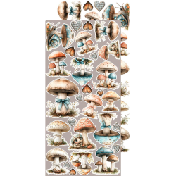 Craft O' Clock - Blok 15 x 30cm - Sprites of Harmony / Harmoniens nd - Ekstra st mix